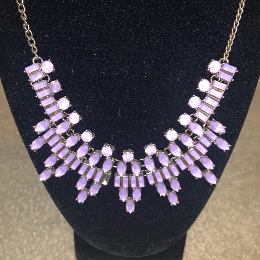 Purple necklace